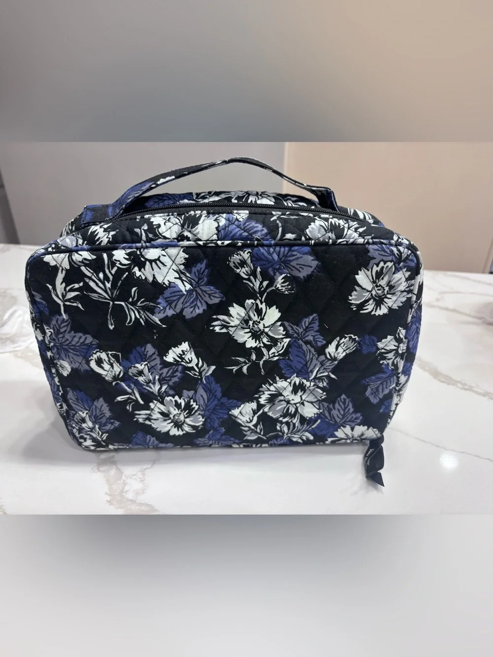 Vera Bradley Large Blush and Brush Make-Up Case in Frosted Floral